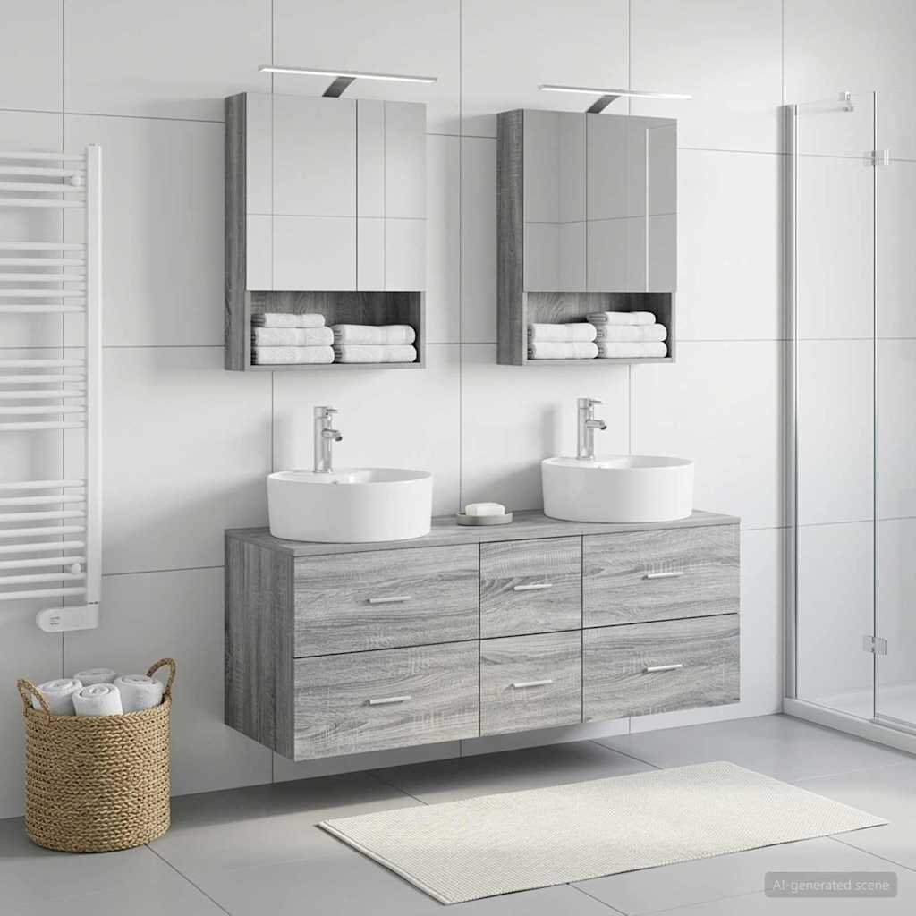 Bathroom Furniture Set 5 Pcs