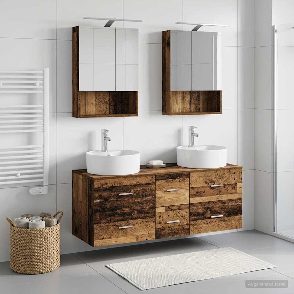 Bathroom Furniture Set 5 Pcs