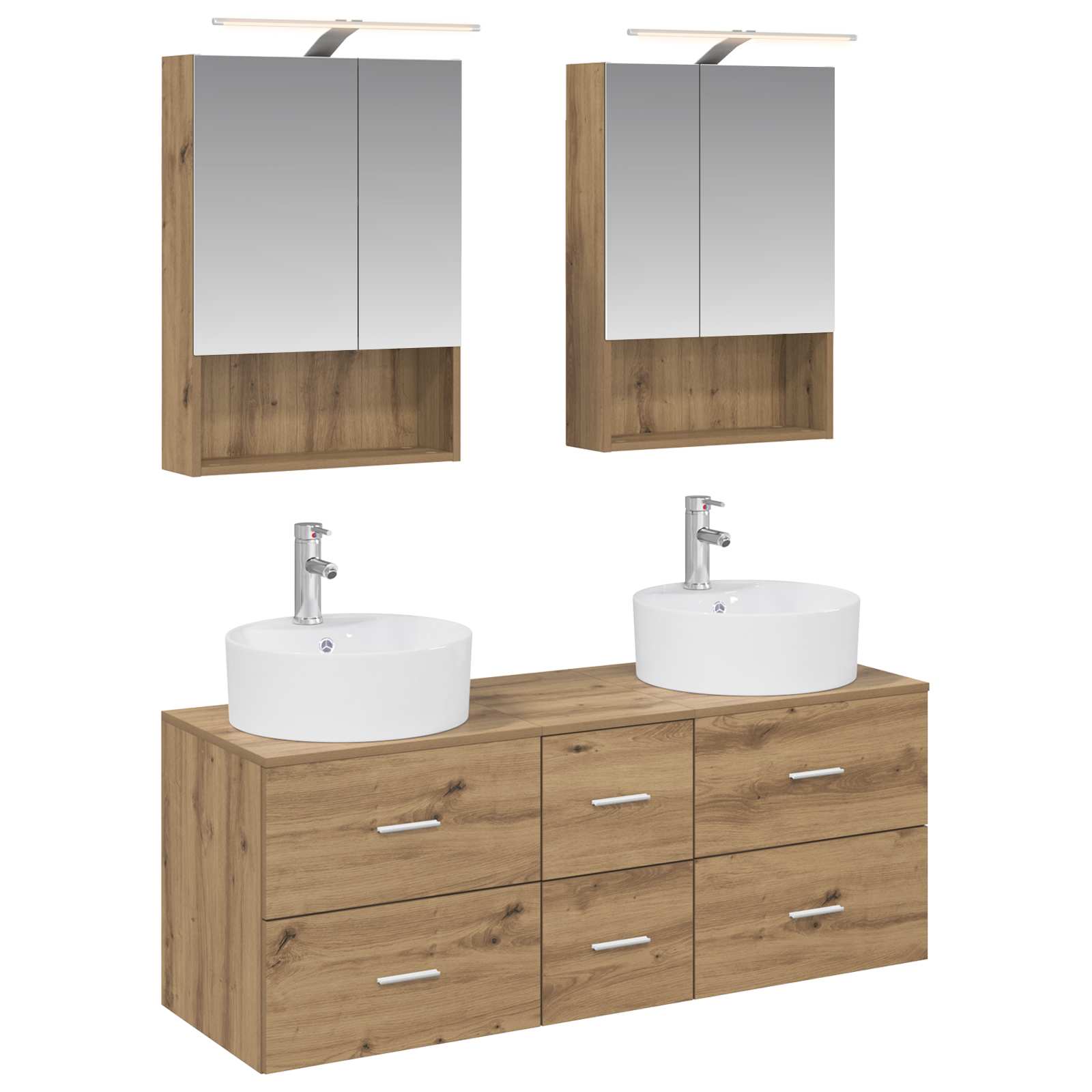 Bathroom Furniture Set 5 Pcs