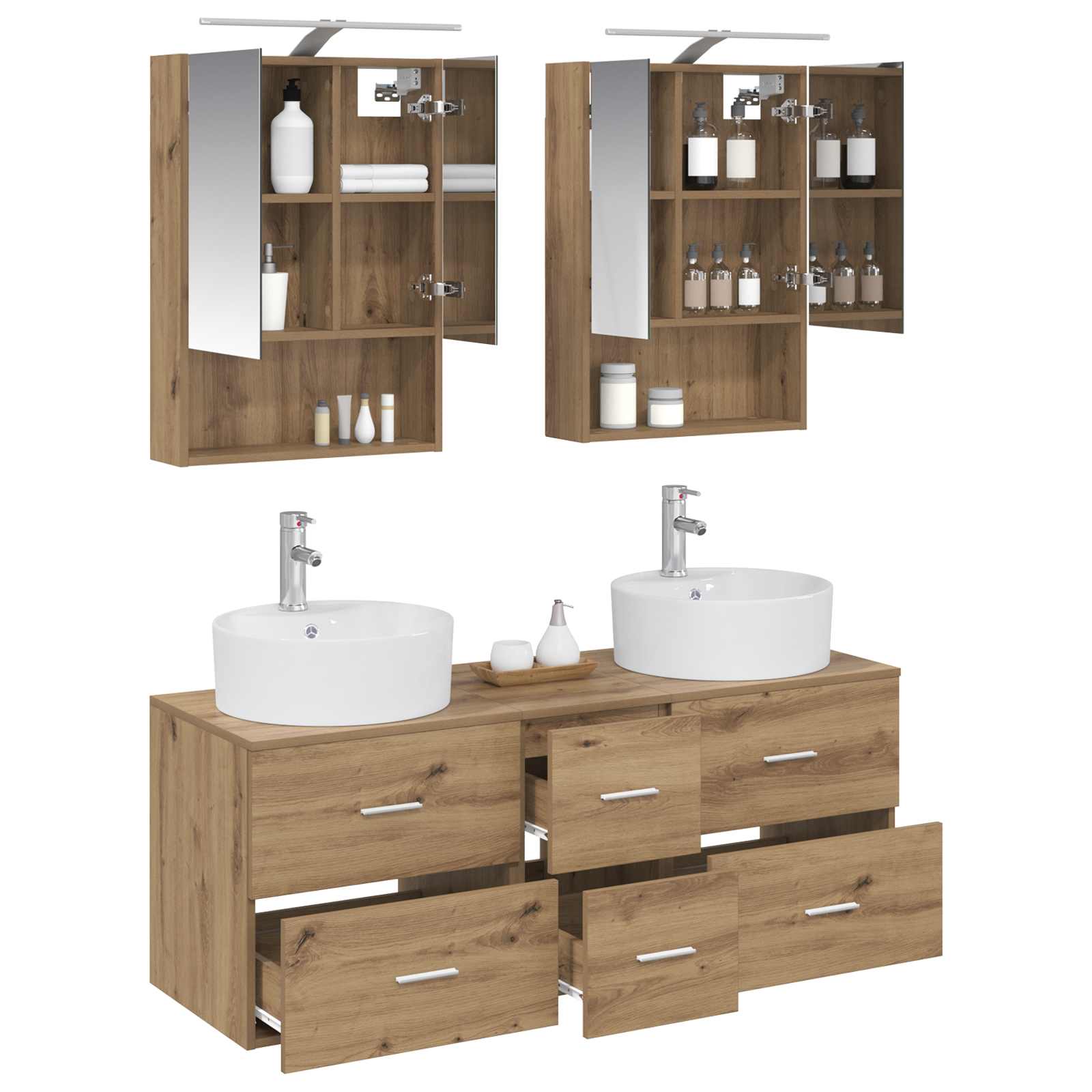 Bathroom Furniture Set 5 Pcs