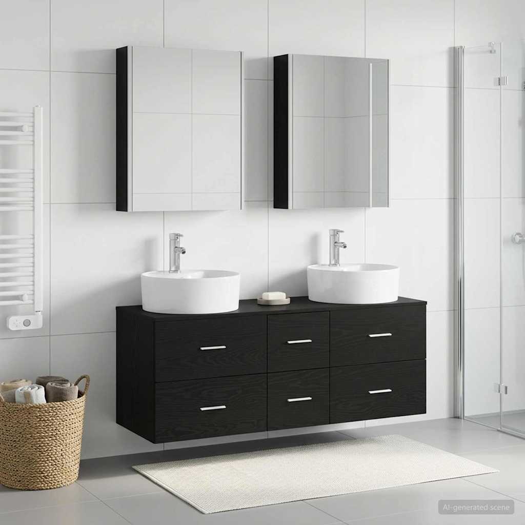 Bathroom Furniture Set 5 Pcs