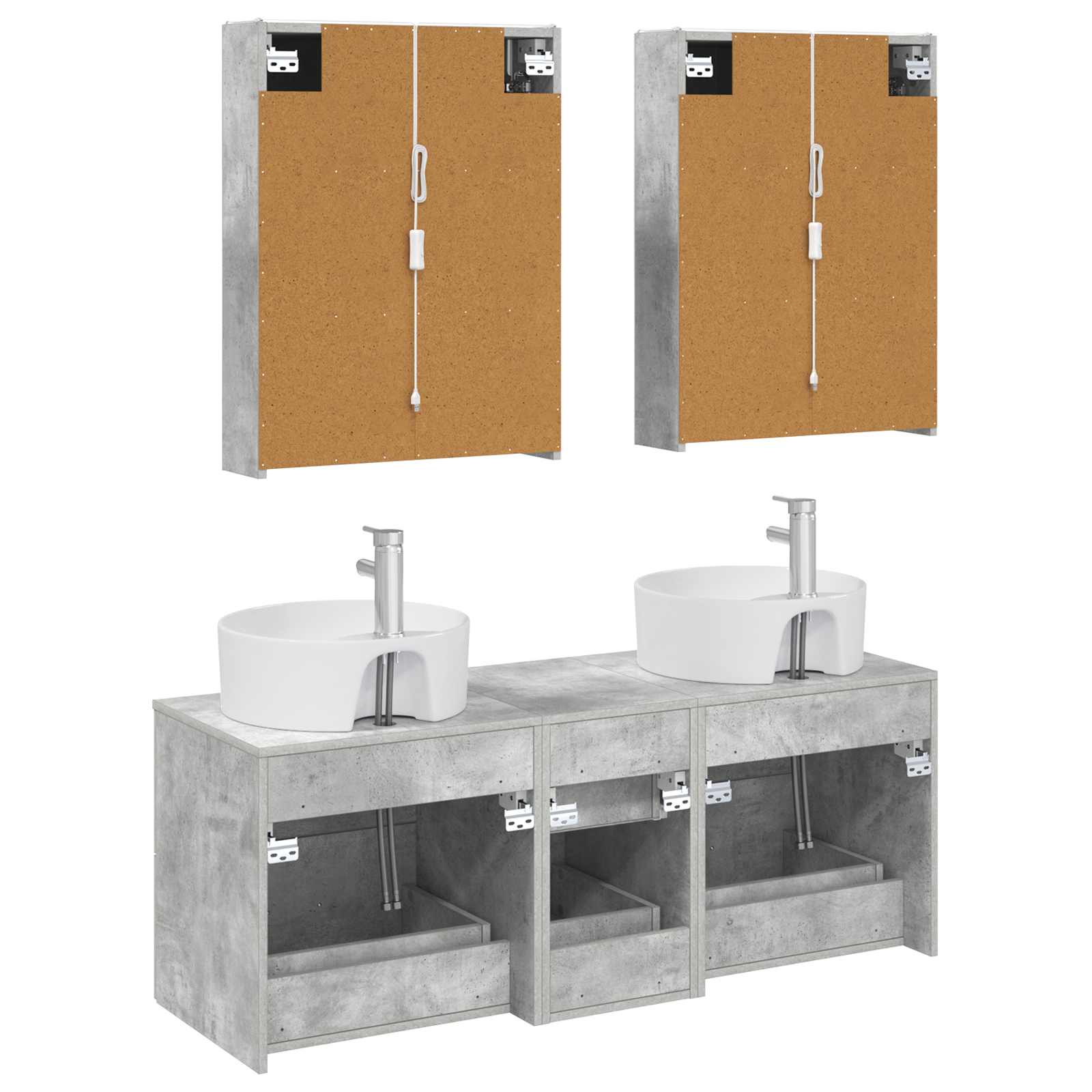 Bathroom Furniture Set 5 Pcs