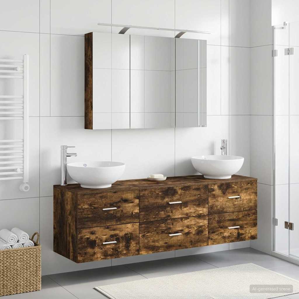 Bathroom Furniture Set 4 Pcs