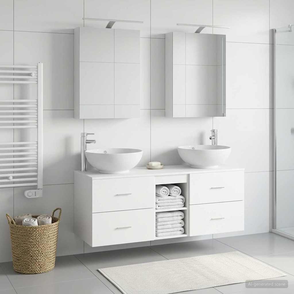 Bathroom Furniture Set 5 Pcs