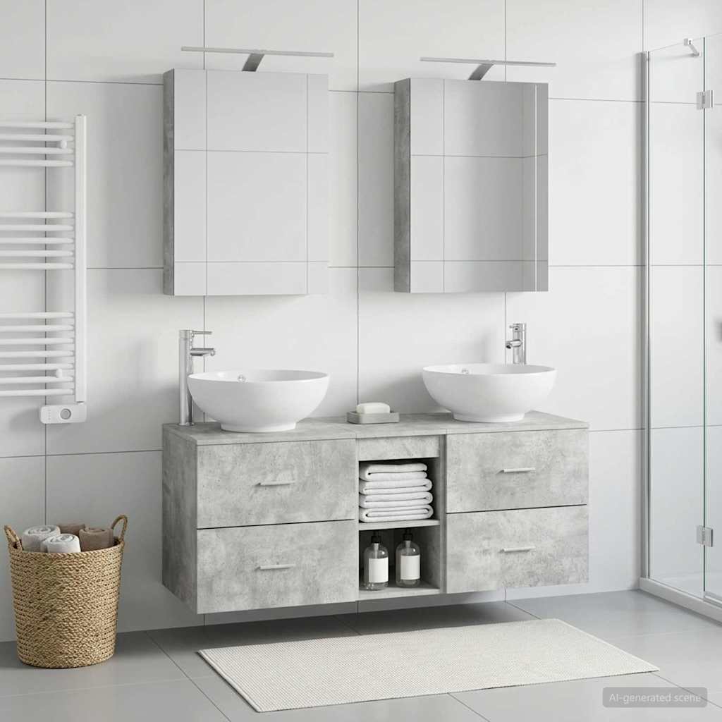 Bathroom Furniture Set 5 Pcs