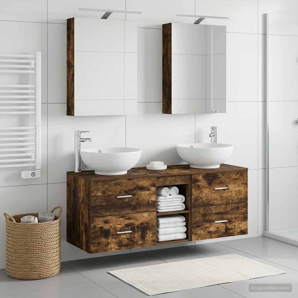 Bathroom Furniture Set 5 Pcs