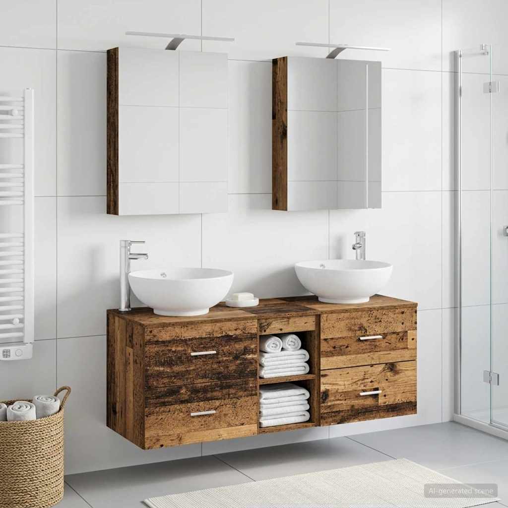 Bathroom Furniture Set 5 Pcs