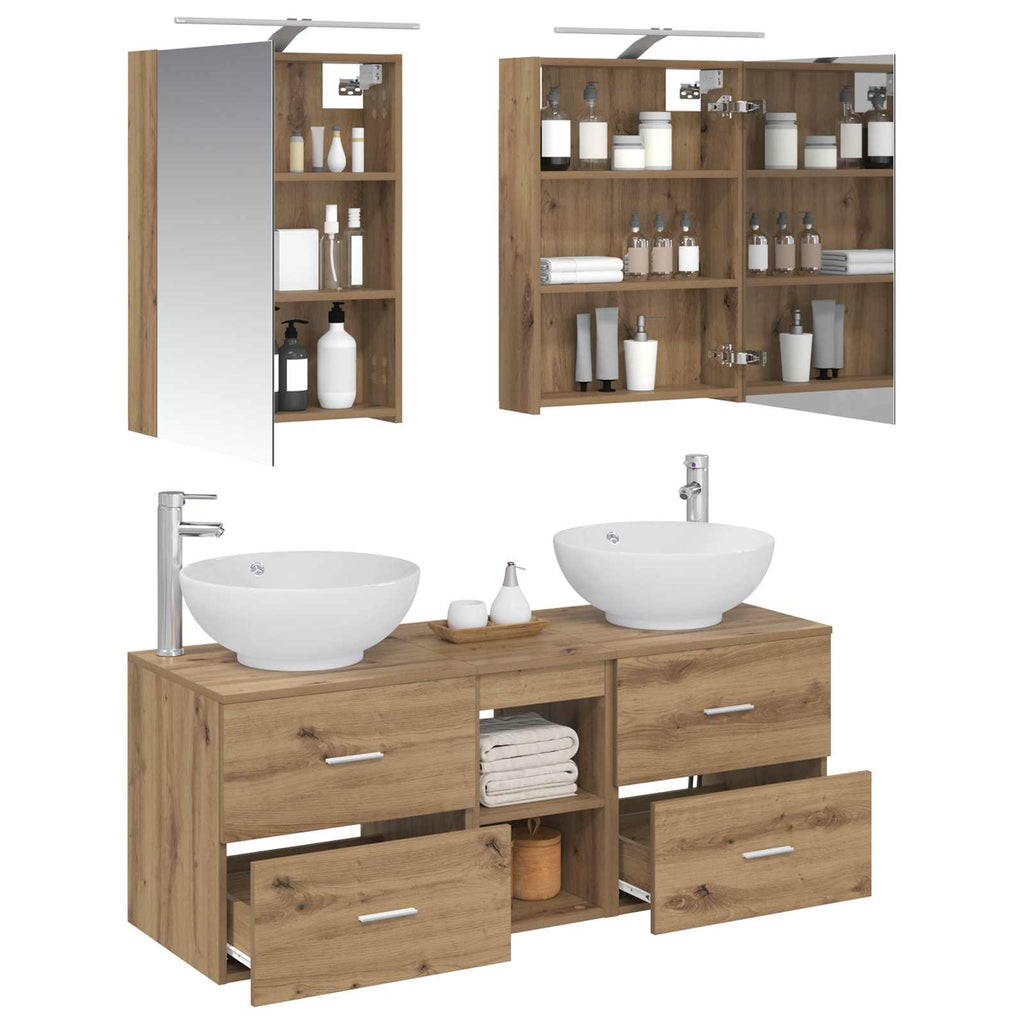 Bathroom Furniture Set 5 Pcs