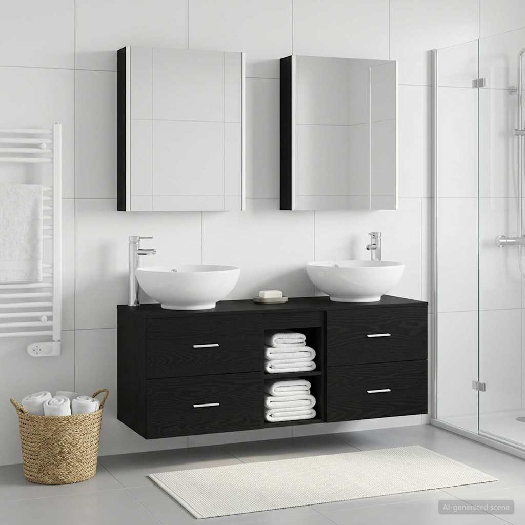 Bathroom Furniture Set 5 Pcs