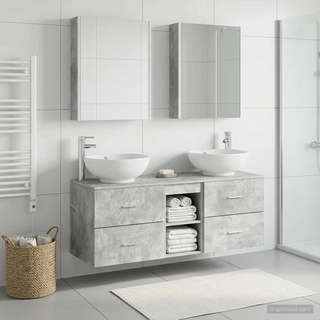 Bathroom Furniture Set 5 Pcs