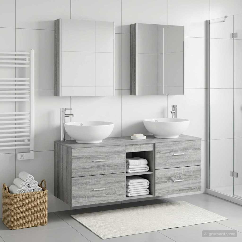 Bathroom Furniture Set 5 Pcs