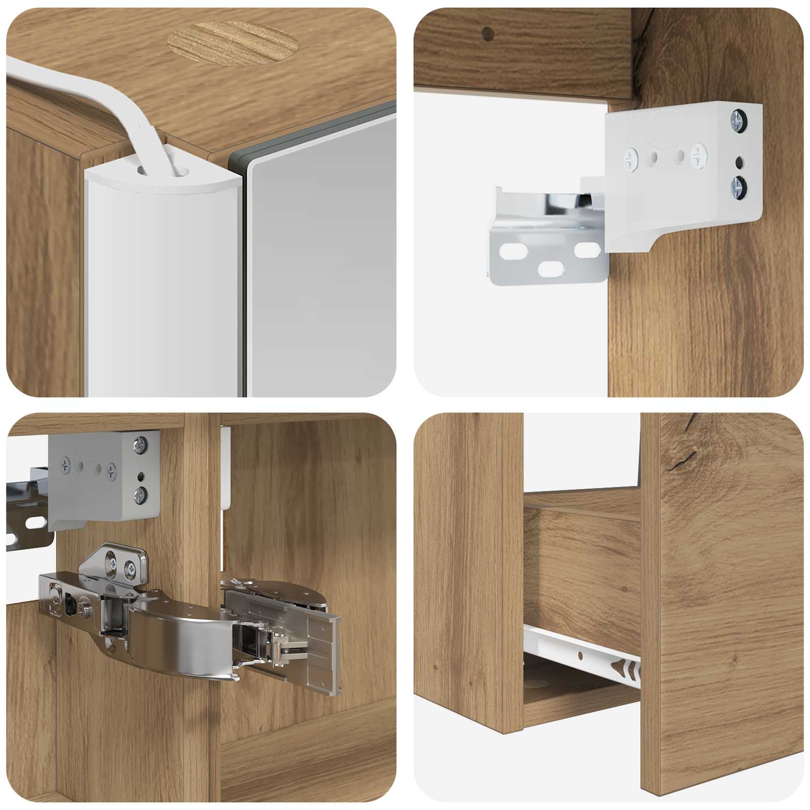 Bathroom Furniture Set 5 Pcs