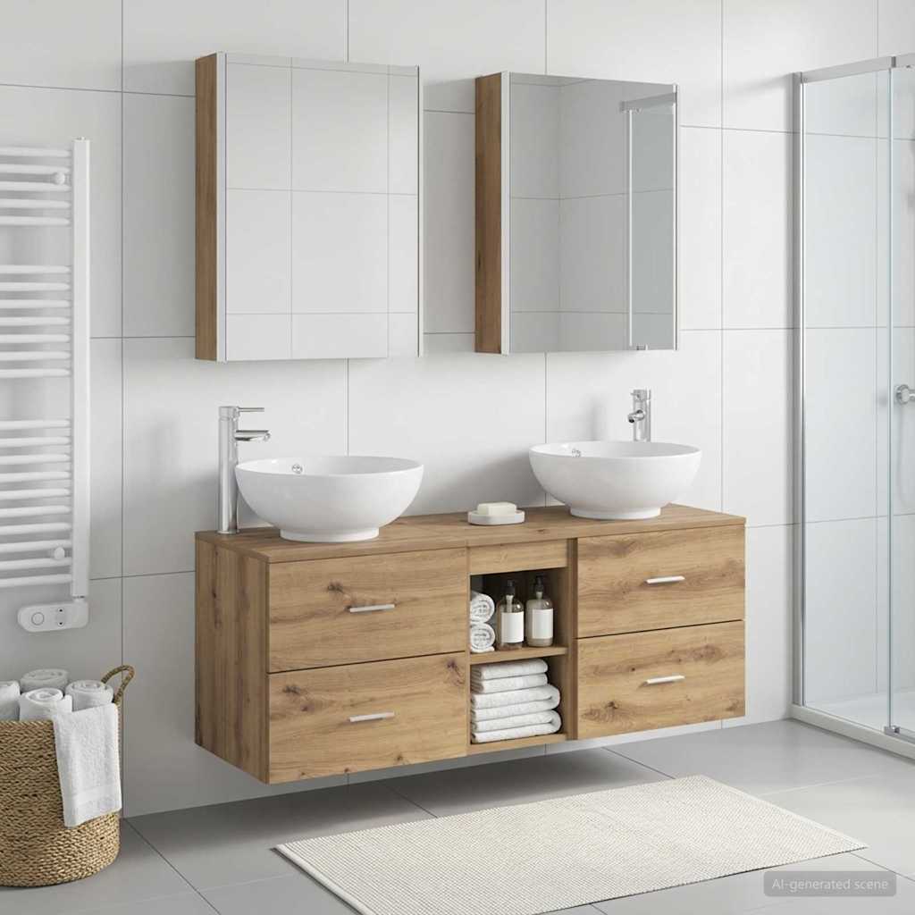 Bathroom Furniture Set 5 Pcs