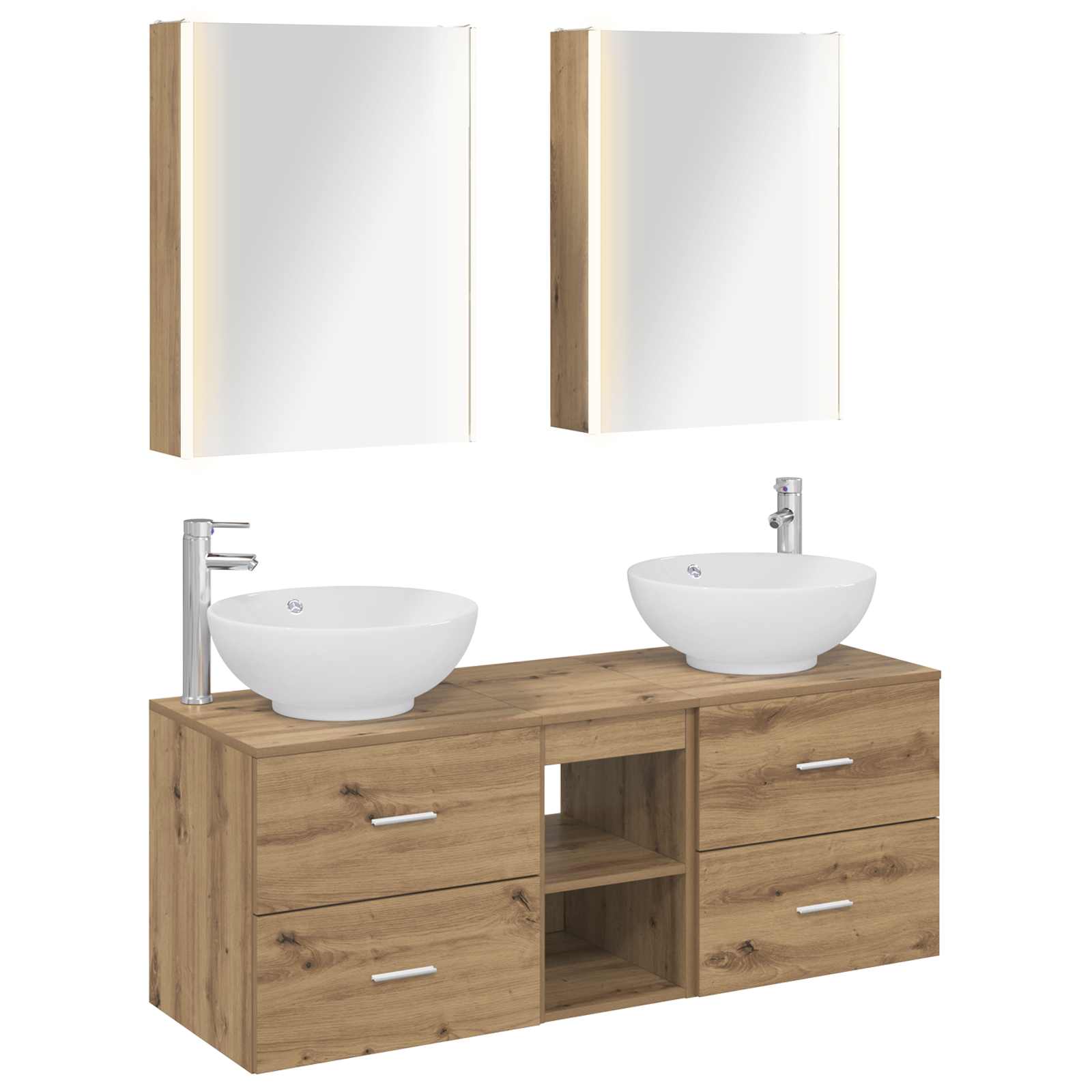 Bathroom Furniture Set 5 Pcs