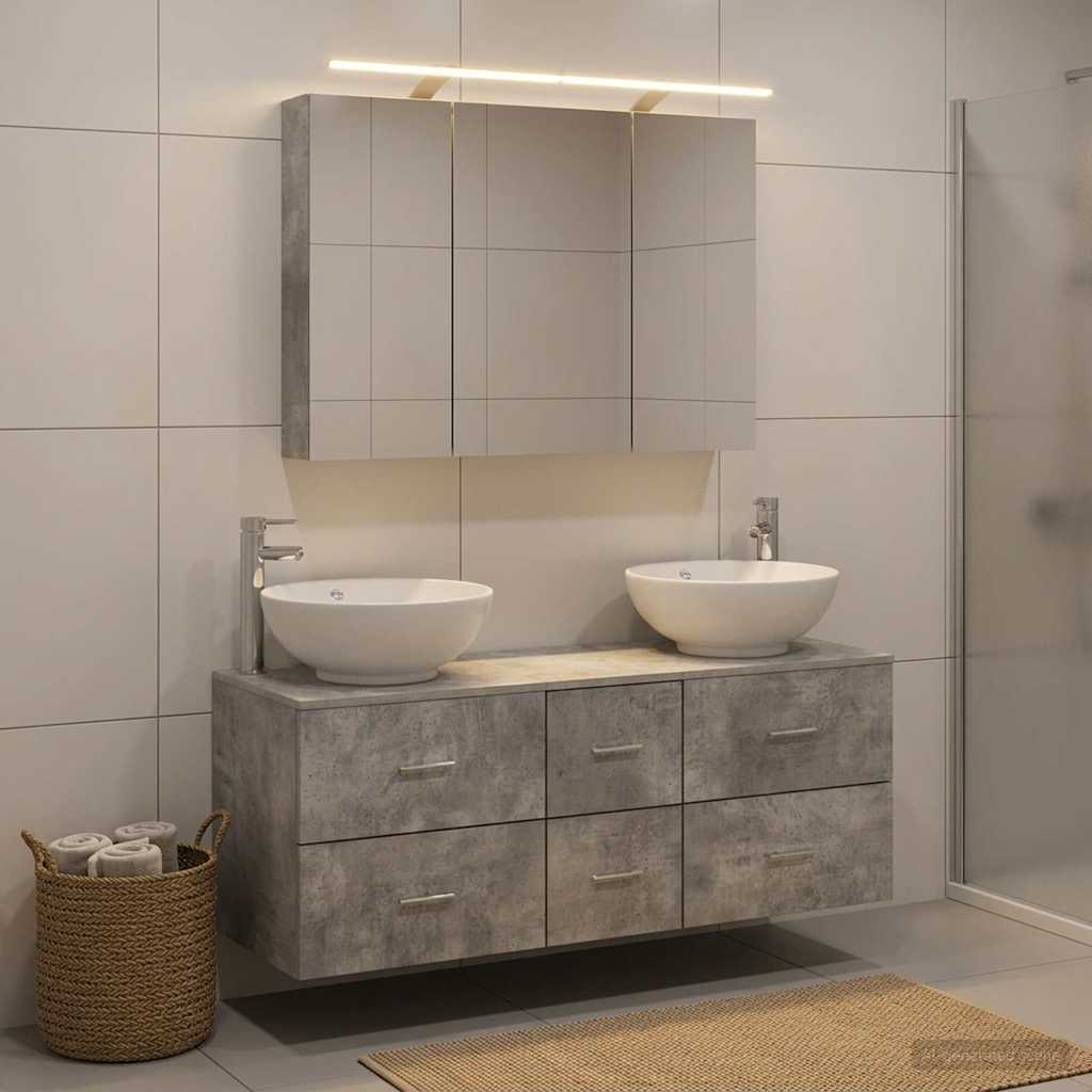 Bathroom Furniture Set 4 Pcs