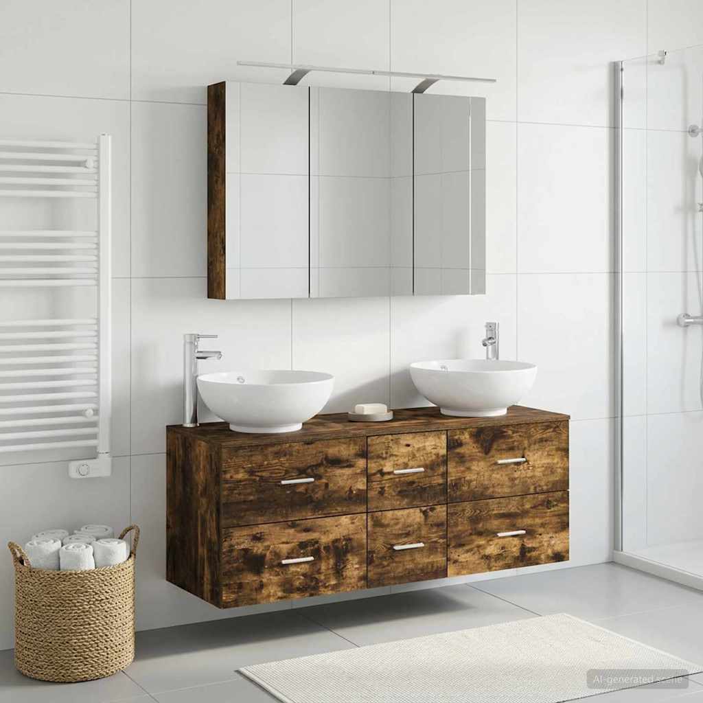 Bathroom Furniture Set 4 Pcs