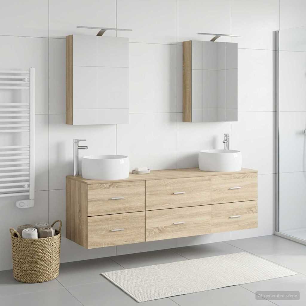 Bathroom Furniture Set 5 Pcs