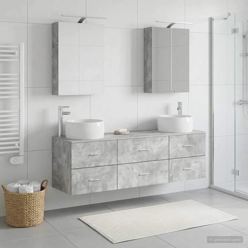 Bathroom Furniture Set 5 Pcs