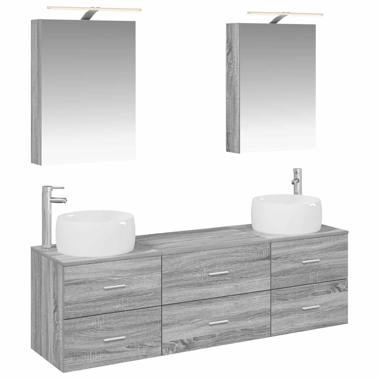 Bathroom Furniture Set 5 Pcs