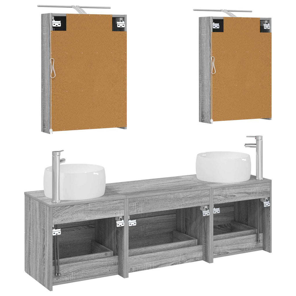 Bathroom Furniture Set 5 Pcs
