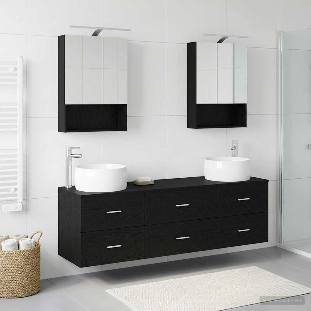 Bathroom Furniture Set 5 Pcs
