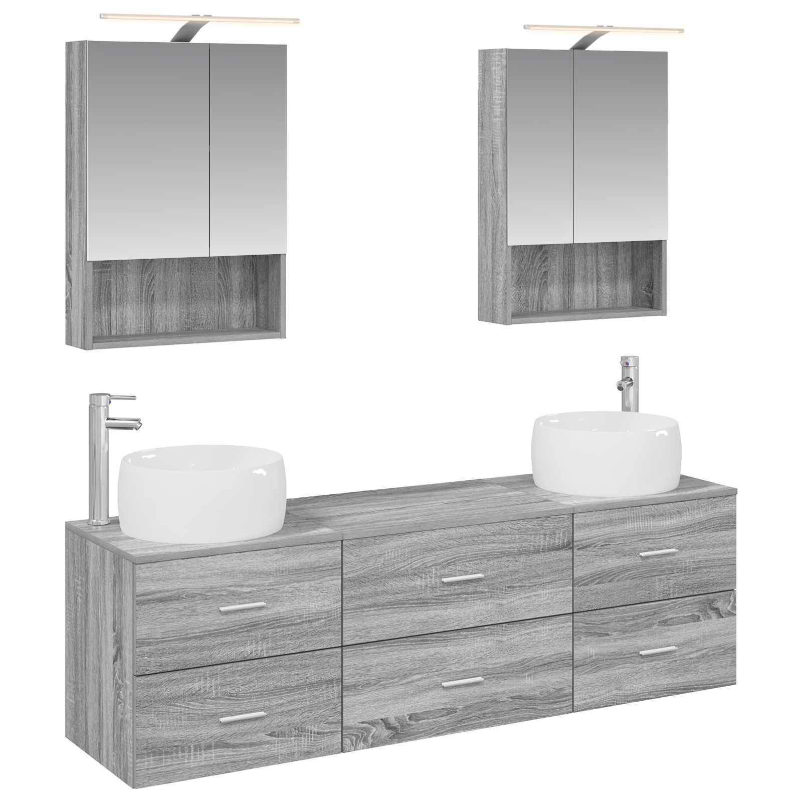 Bathroom Furniture Set 5 Pcs