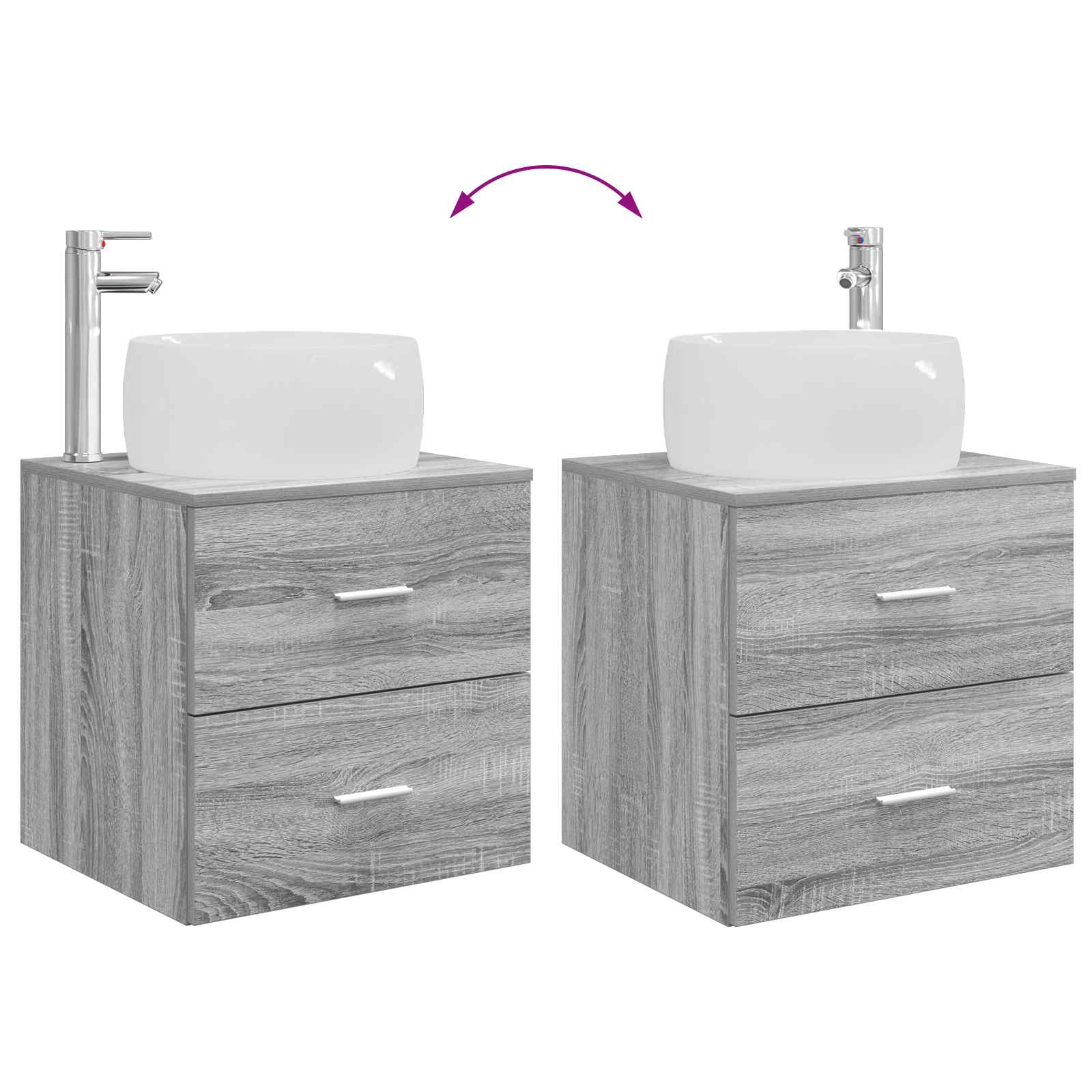 Bathroom Furniture Set 5 Pcs