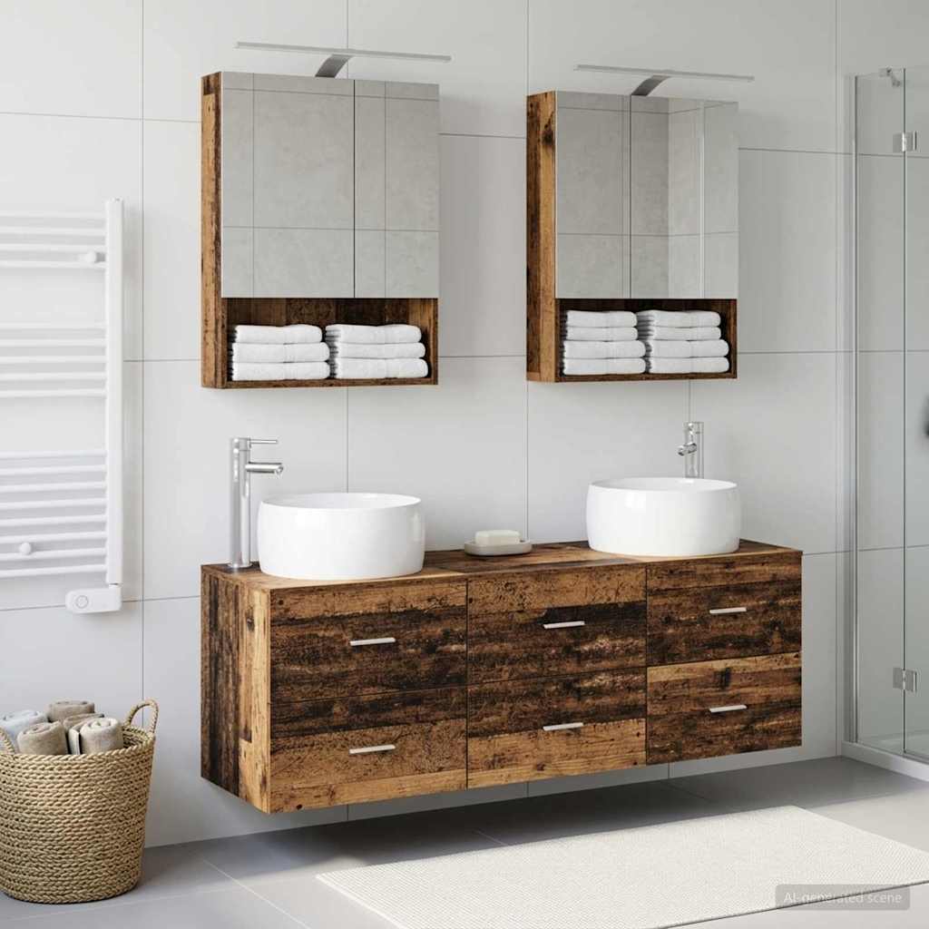 Bathroom Furniture Set 5 Pcs