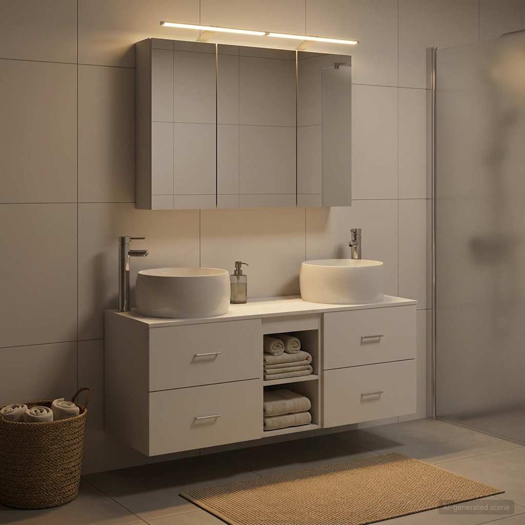 Bathroom Furniture Set 4 Pcs