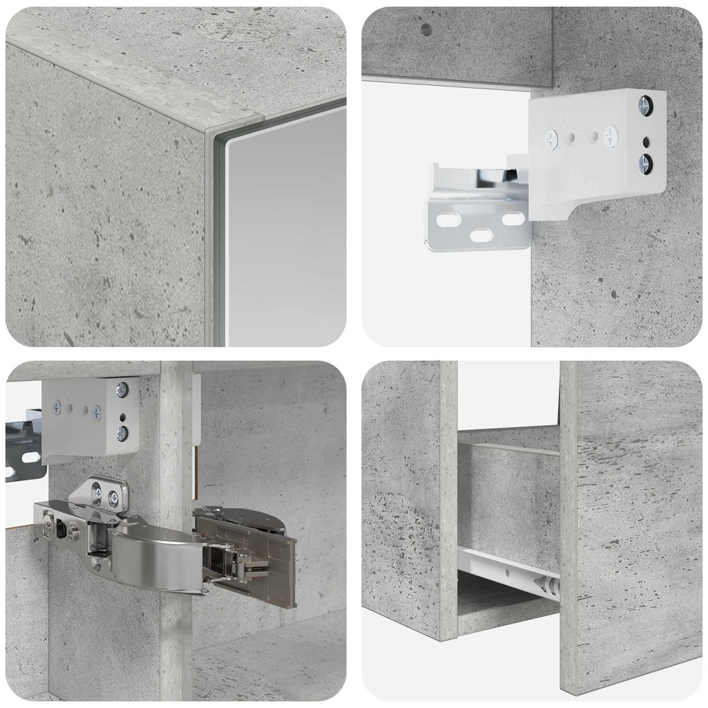Bathroom Furniture Set 4 Pcs