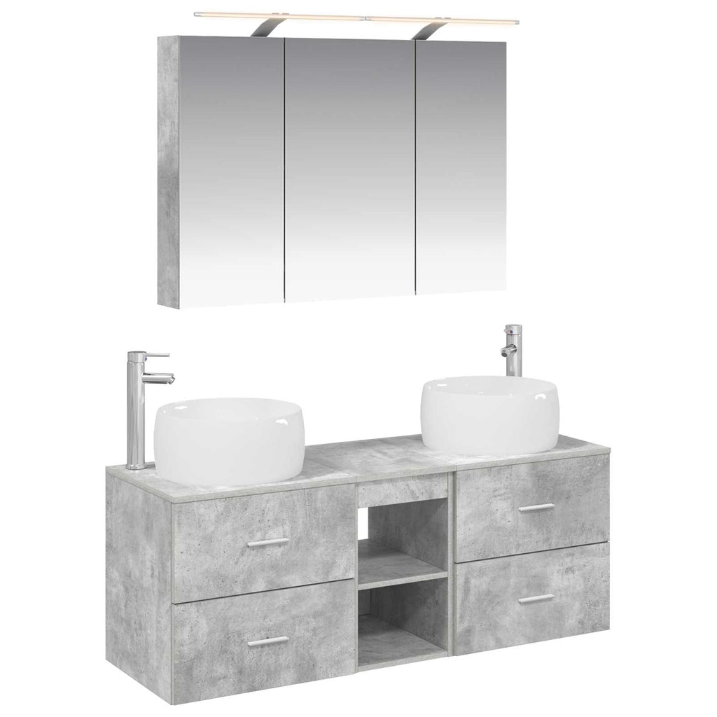 Bathroom Furniture Set 4 Pcs