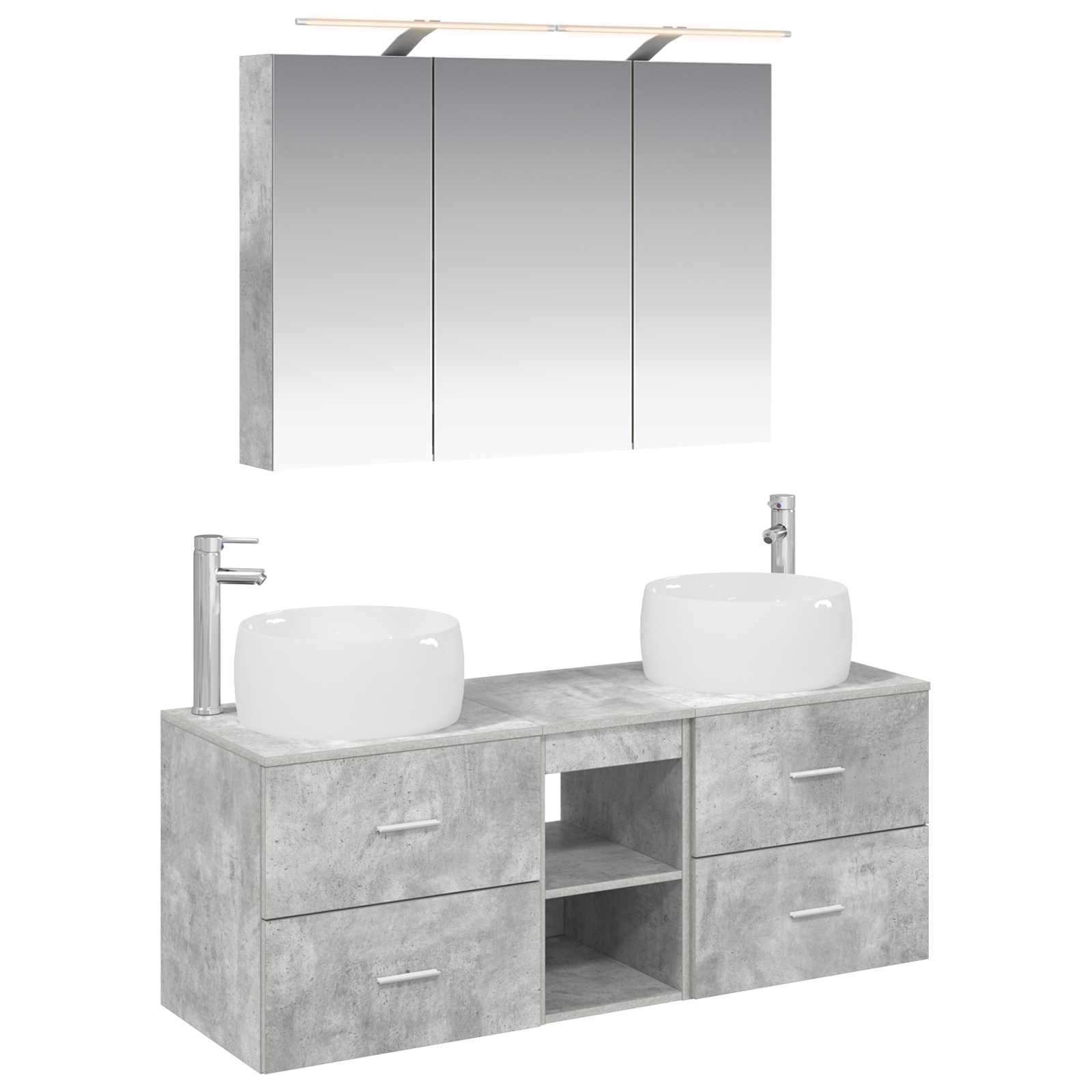 Bathroom Furniture Set 4 Pcs