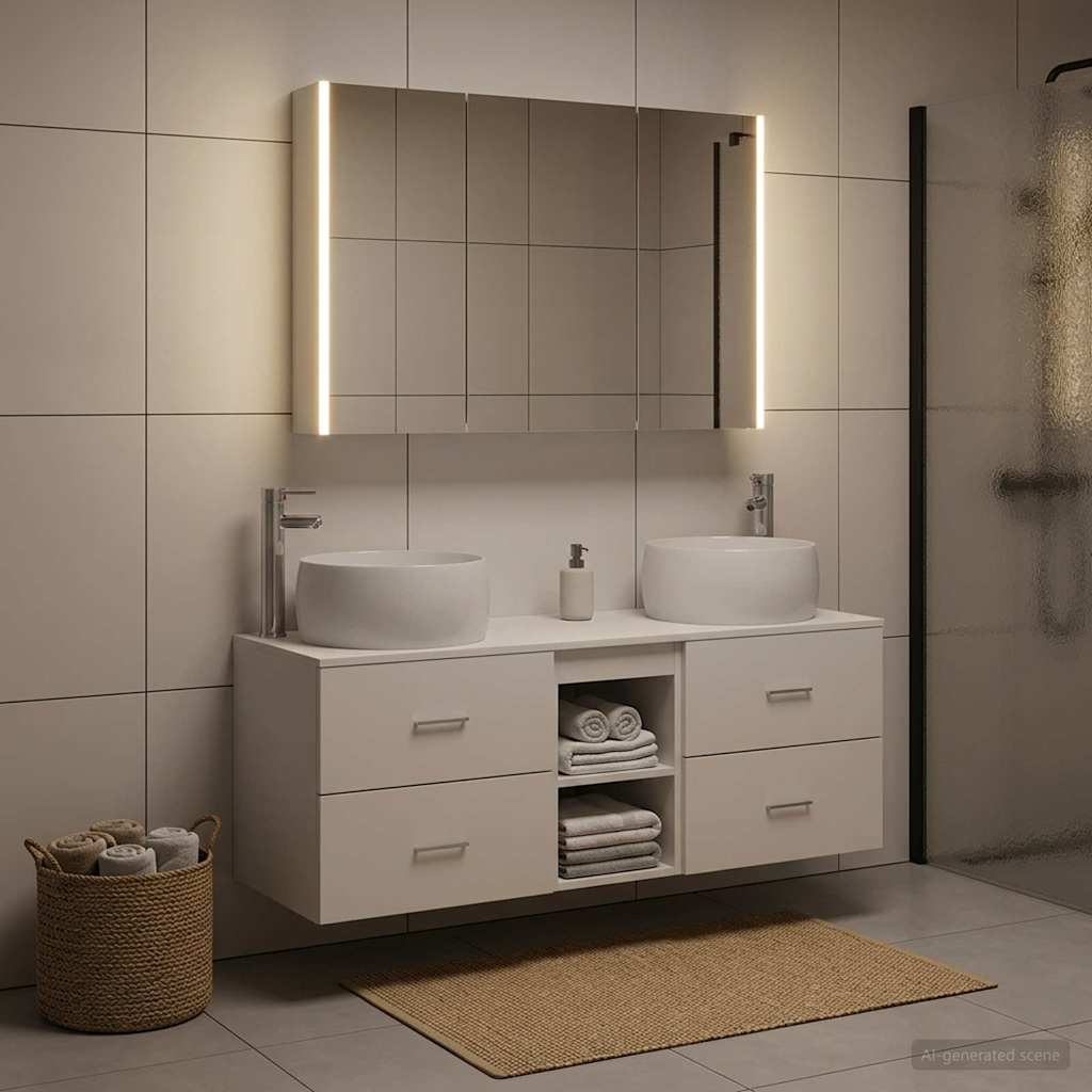 Furniture Set Bathroom 4 Pcs White Artisan Home Furniture Set Modern Furniture