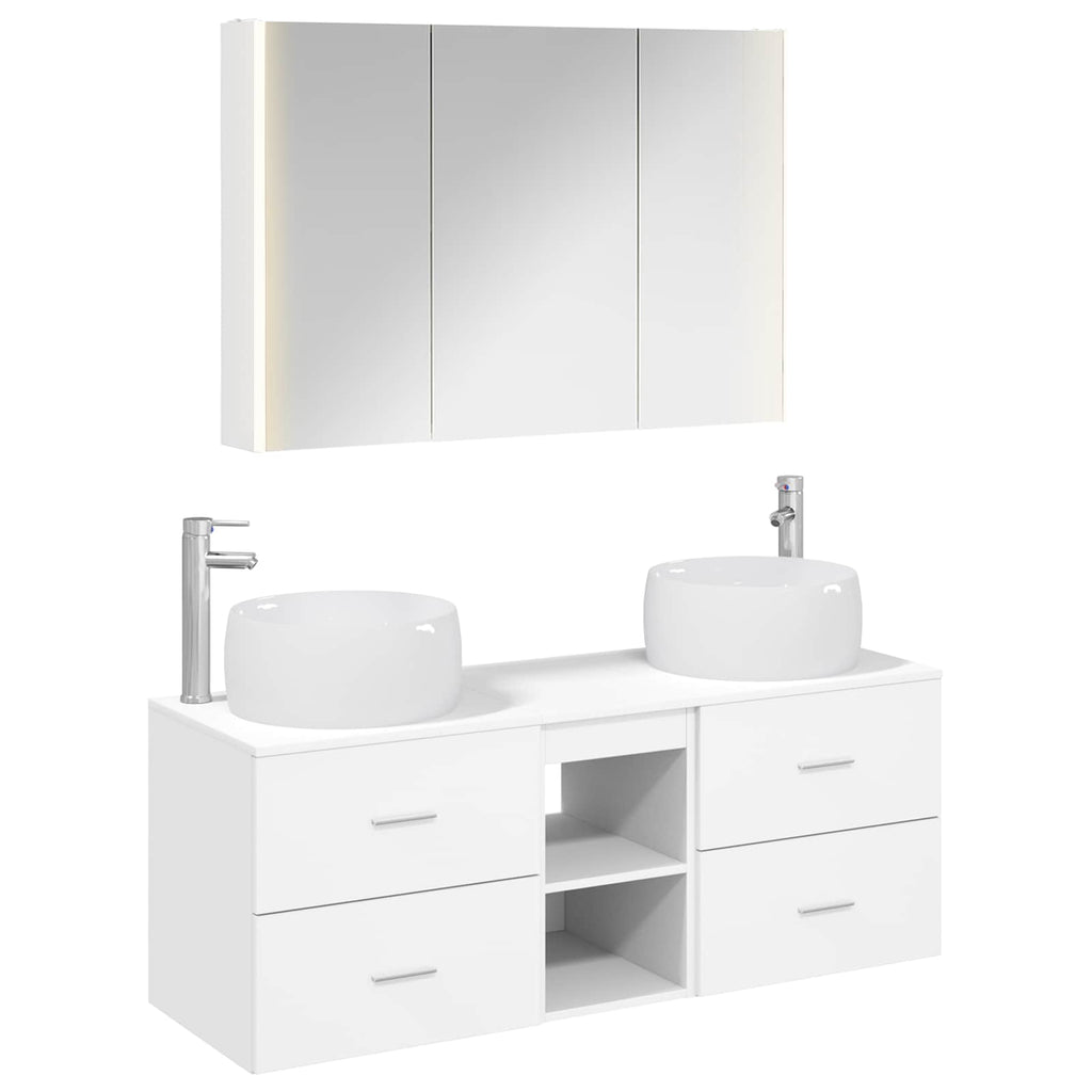 Furniture Set Bathroom 4 Pcs White Artisan Home Furniture Set Modern Furniture