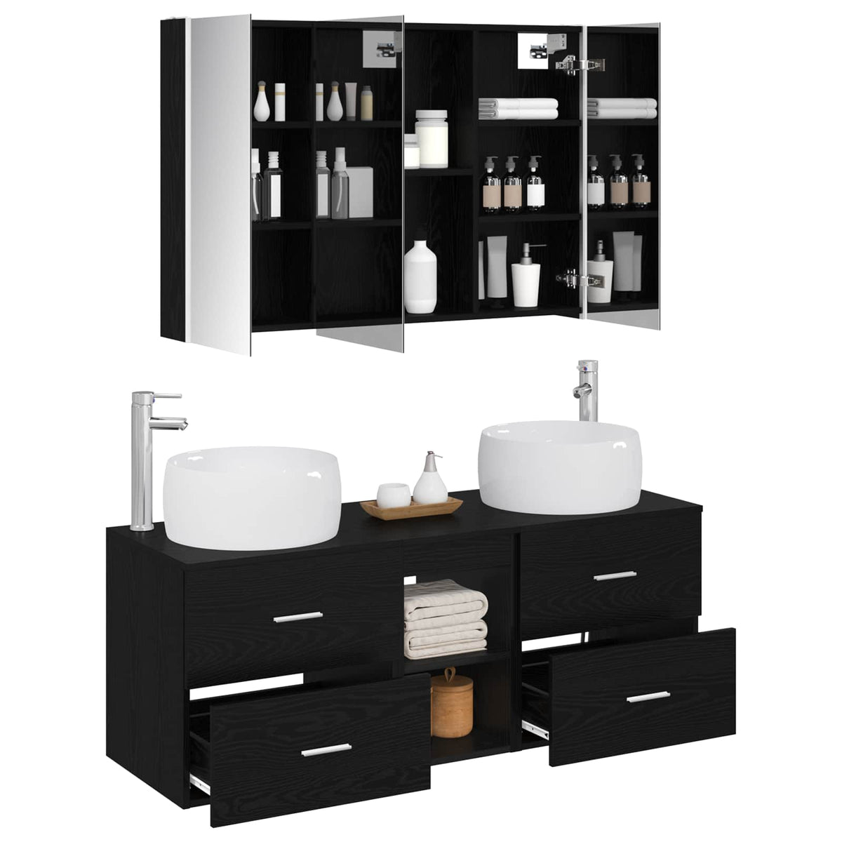 Furniture Set Bathroom 4 Pcs White Artisan Home Furniture Set Modern Furniture