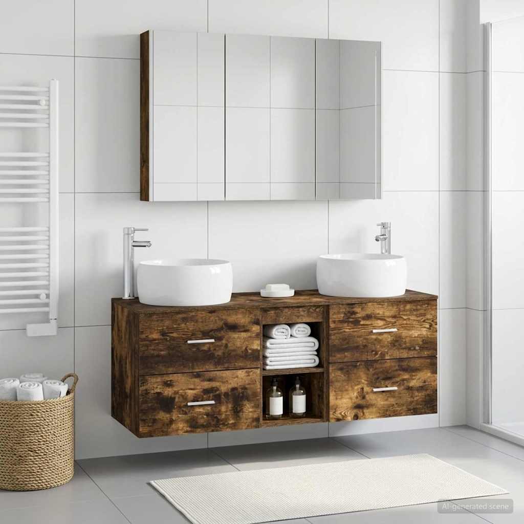 Bathroom Furniture Set 4 Pcs