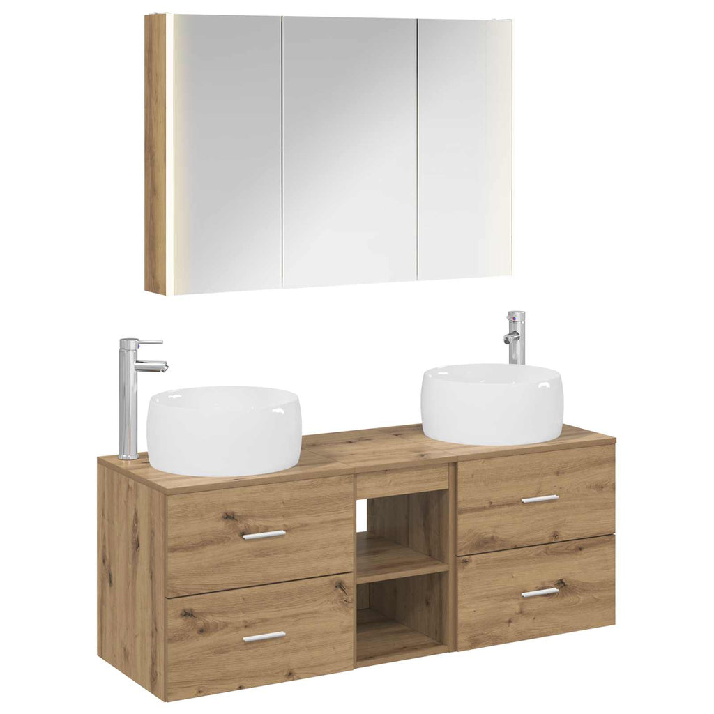 Bathroom Furniture Set 4 Pcs