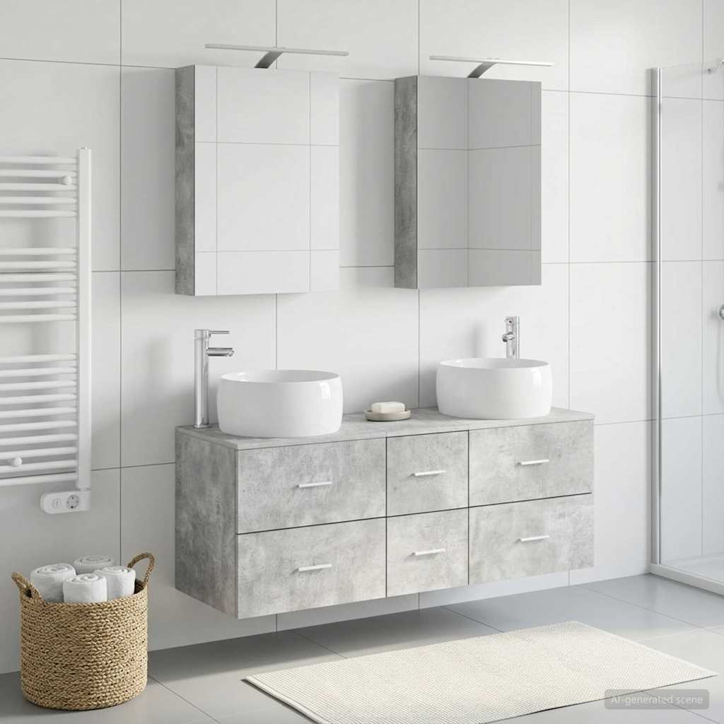 Bathroom Furniture Set 5 Pcs