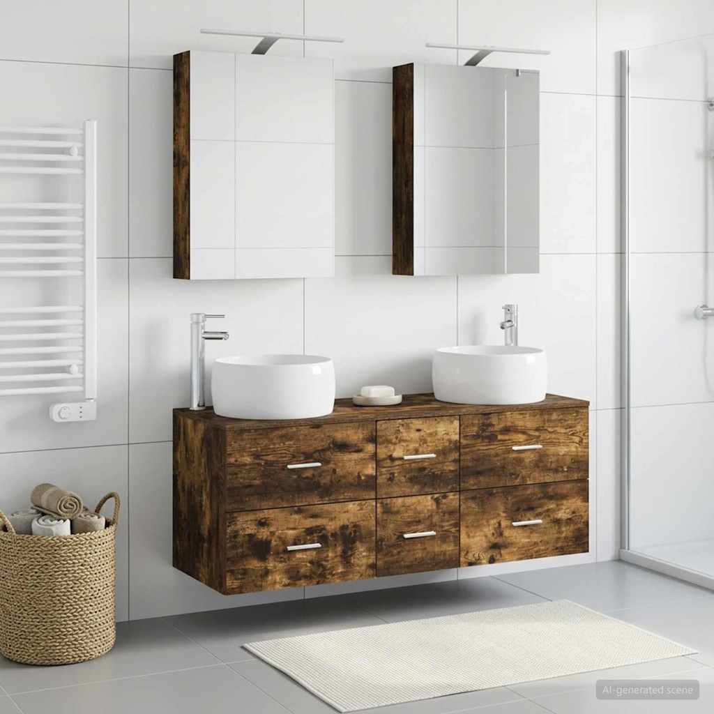 Bathroom Furniture Set 5 Pcs