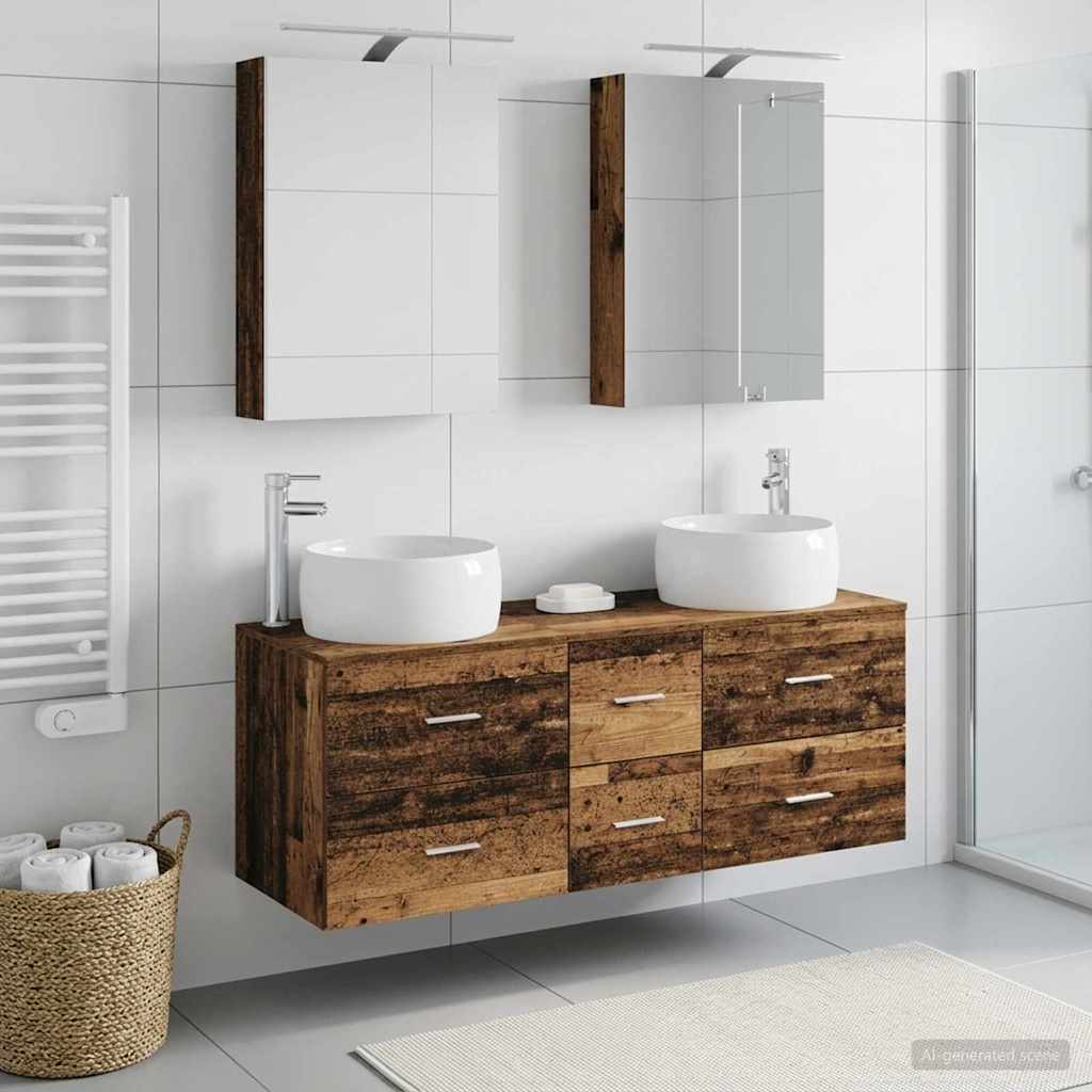Bathroom Furniture Set 5 Pcs