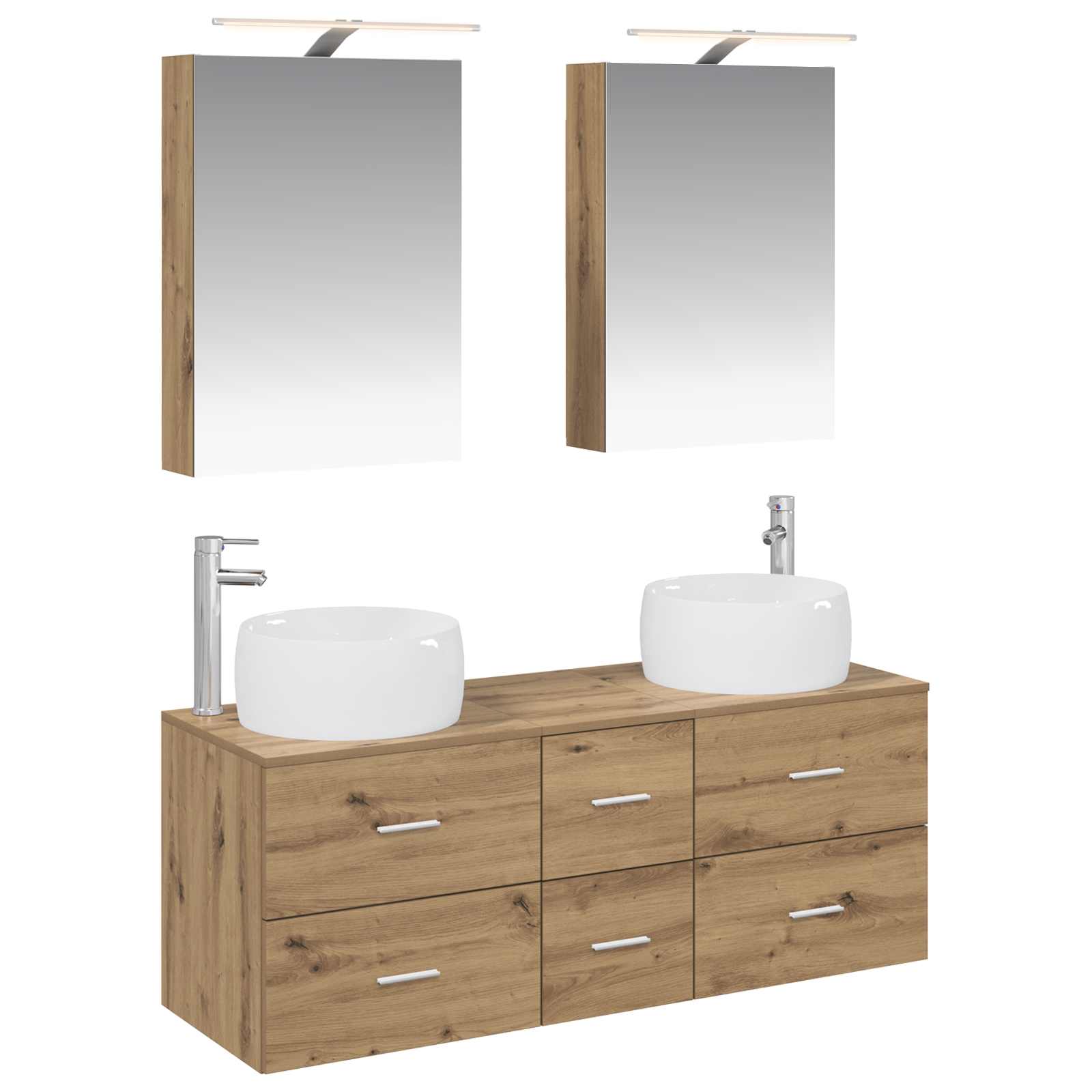 Bathroom Furniture Set 5 Pcs