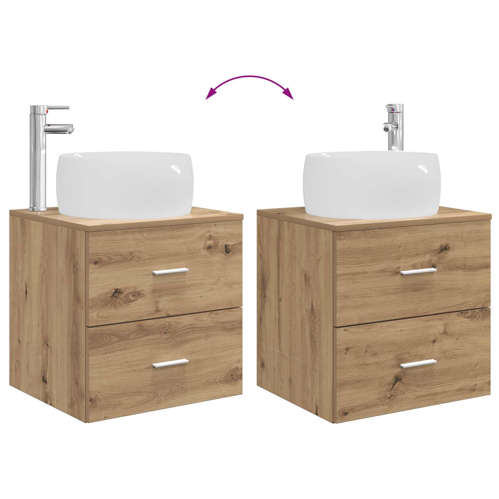 Bathroom Furniture Set 5 Pcs