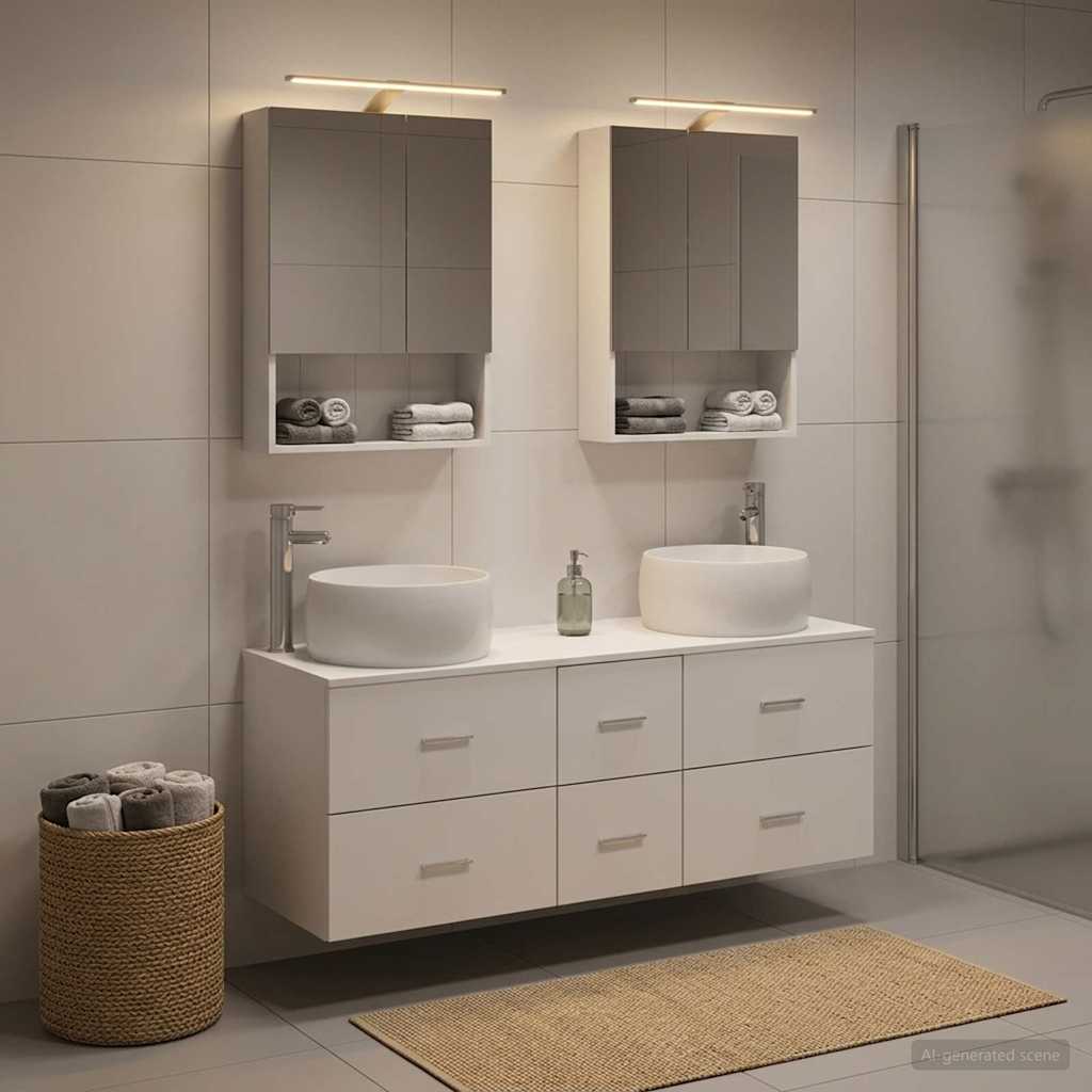 Bathroom Furniture Set 5 Pcs