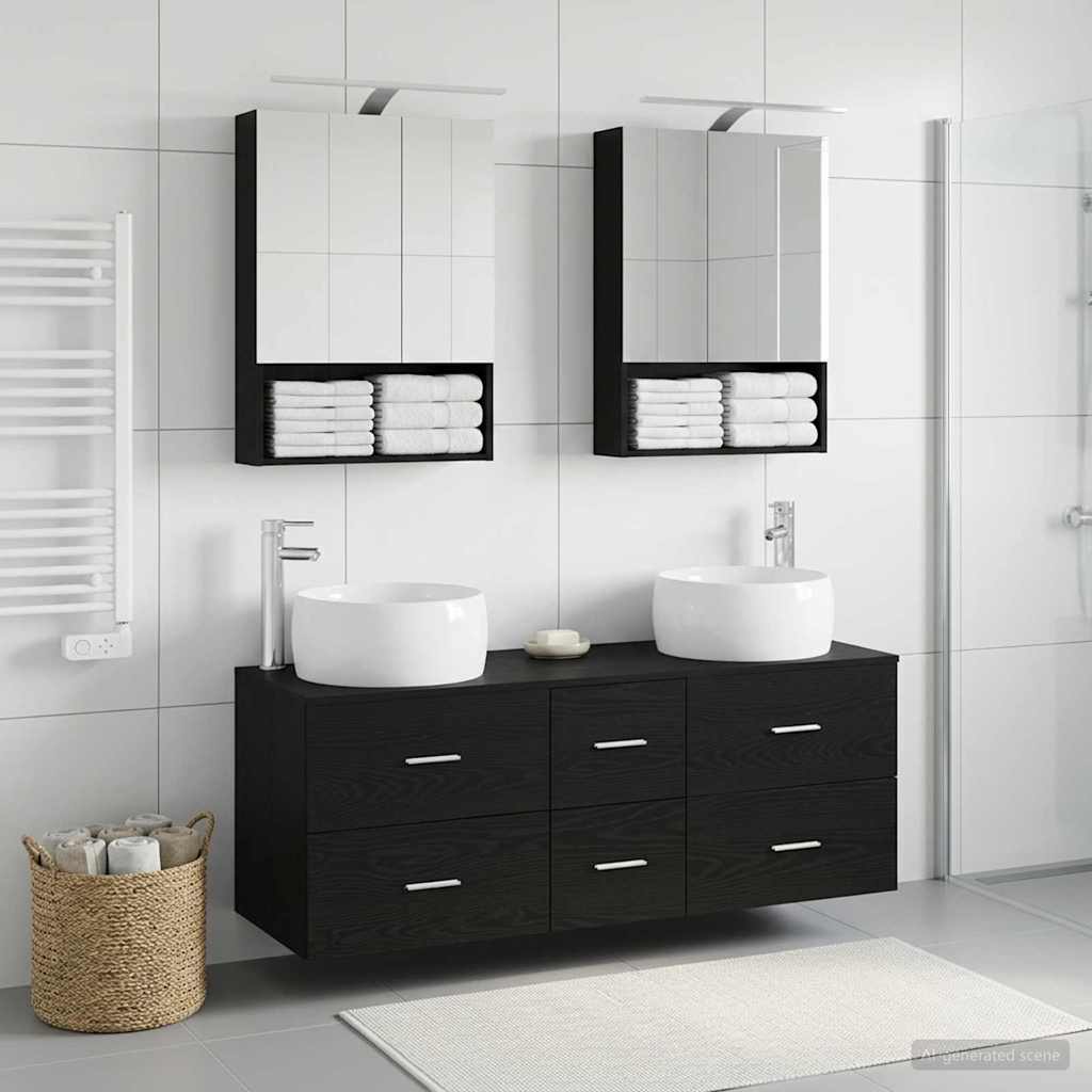 Bathroom Furniture Set 5 Pcs