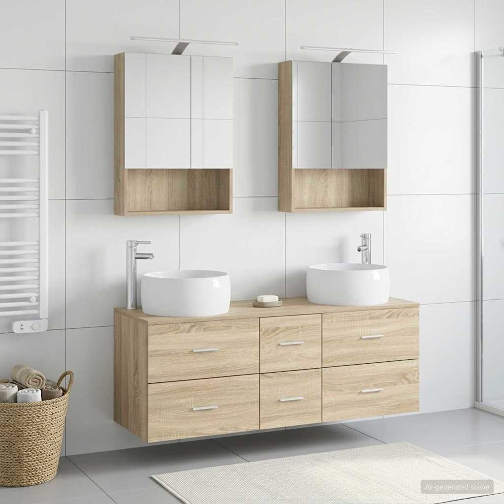 Bathroom Furniture Set 5 Pcs