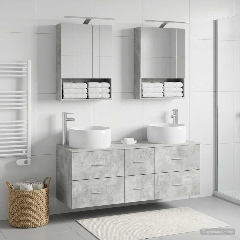Bathroom Furniture Set 5 Pcs