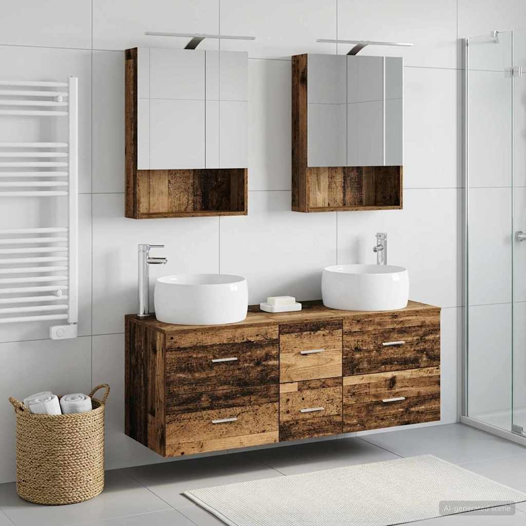 Bathroom Furniture Set 5 Pcs