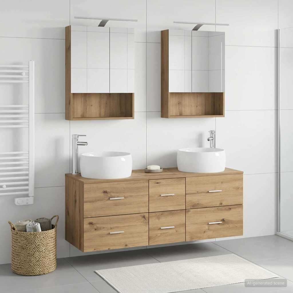 Bathroom Furniture Set 5 Pcs