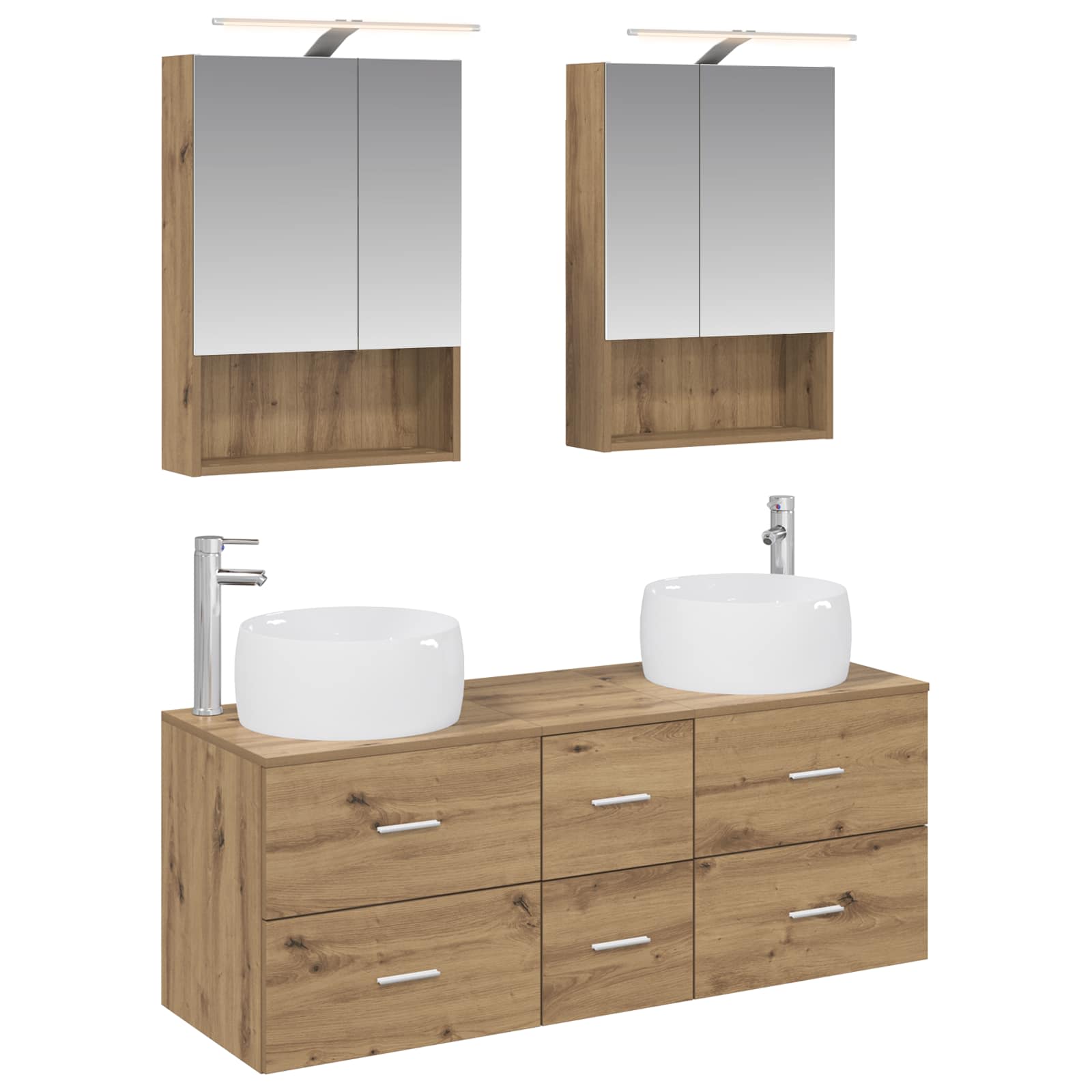 Bathroom Furniture Set 5 Pcs