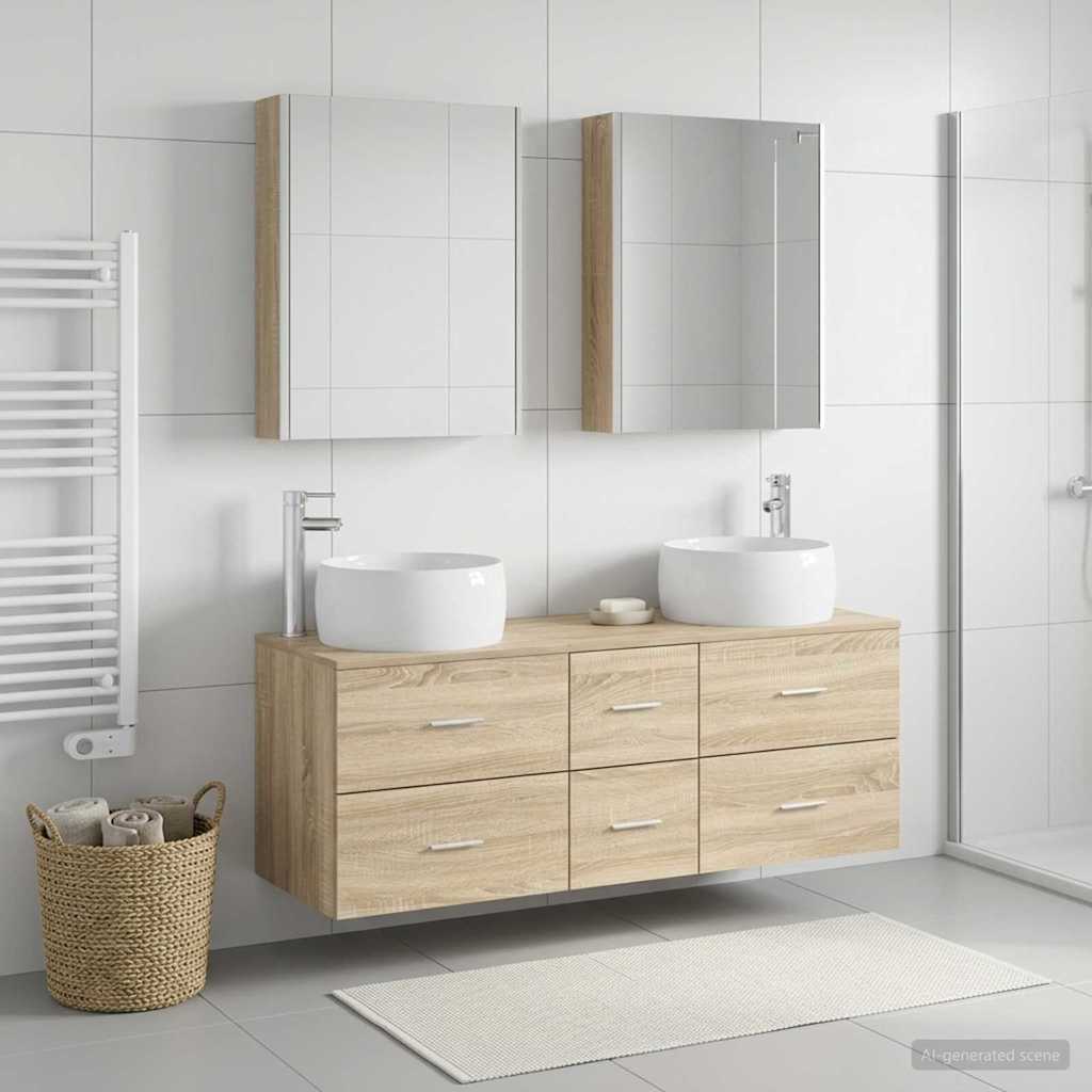 Bathroom Furniture Set 5 Pcs